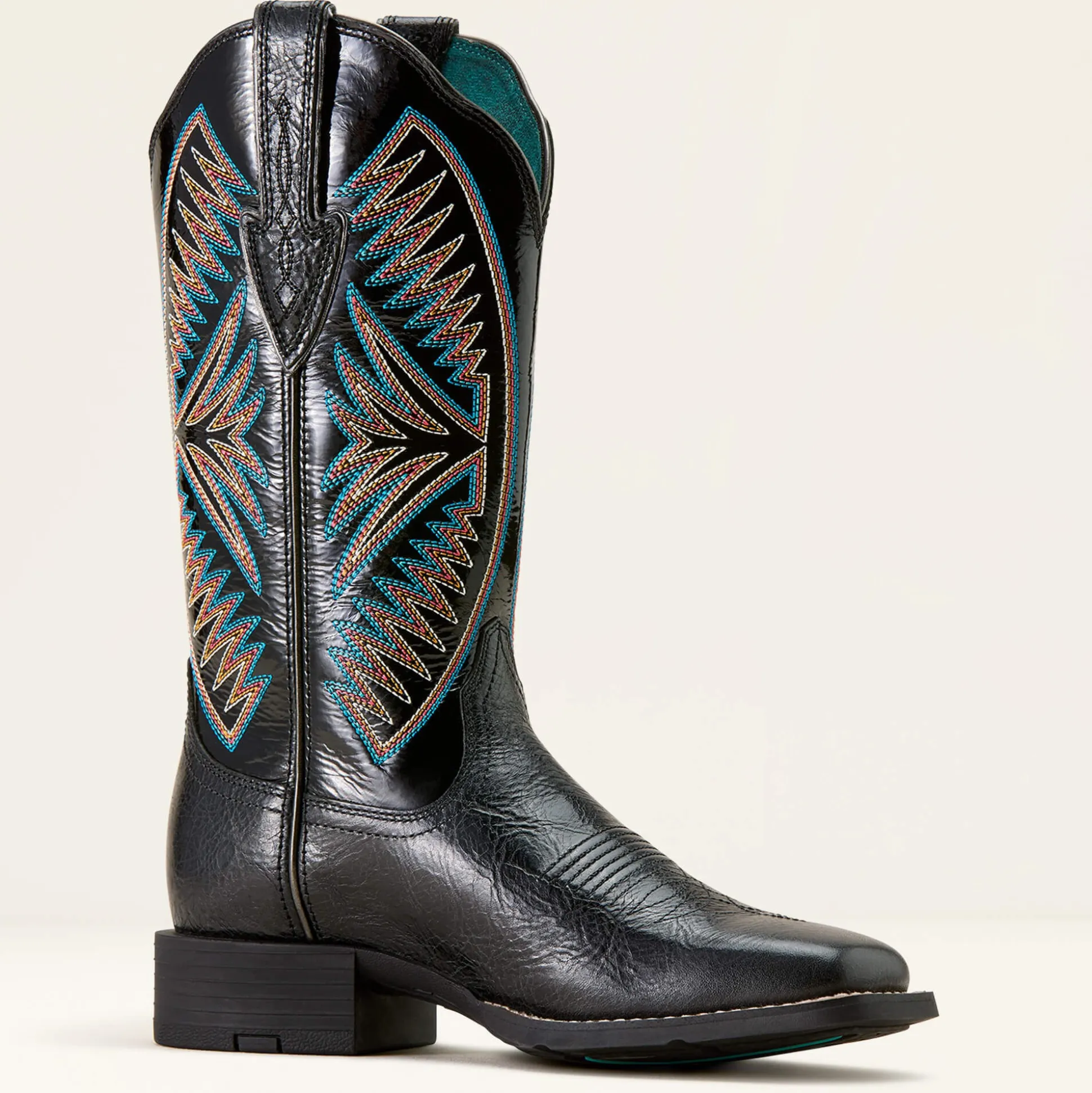 Round Up Ruidoso Wide Square Toe Western Boot