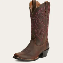 Round Up Square Toe Western Boot