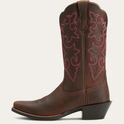 Round Up Square Toe Western Boot