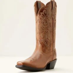 Round Up Square Toe Western Boot