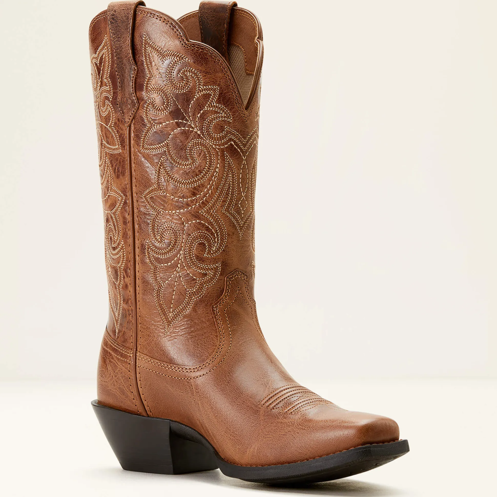 Round Up Square Toe Western Boot