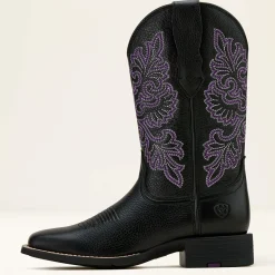 Round Up StretchFit Wide Square Toe Western Boot
