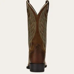 Round Up Wide Square Toe Western Boot