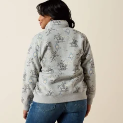 Sapphire 1/2 Zip Sweatshirt