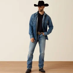 Sawtooth Denim Retro Fit Shirt