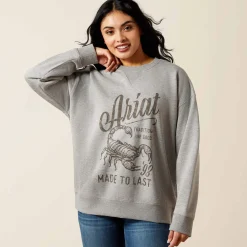 Scorpion Script Oversized Sweatshirt