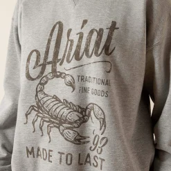 Scorpion Script Oversized Sweatshirt