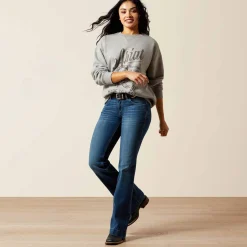 Scorpion Script Oversized Sweatshirt