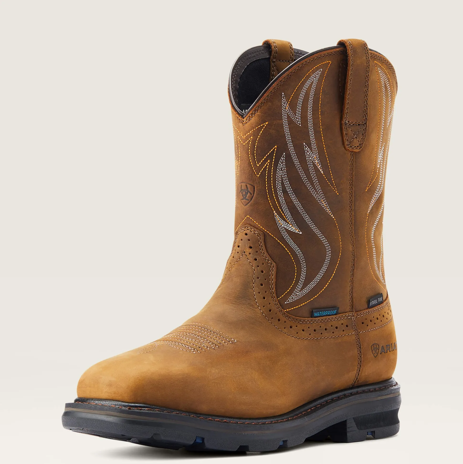 Sierra Shock Shield Waterproof Steel Toe Work Boot