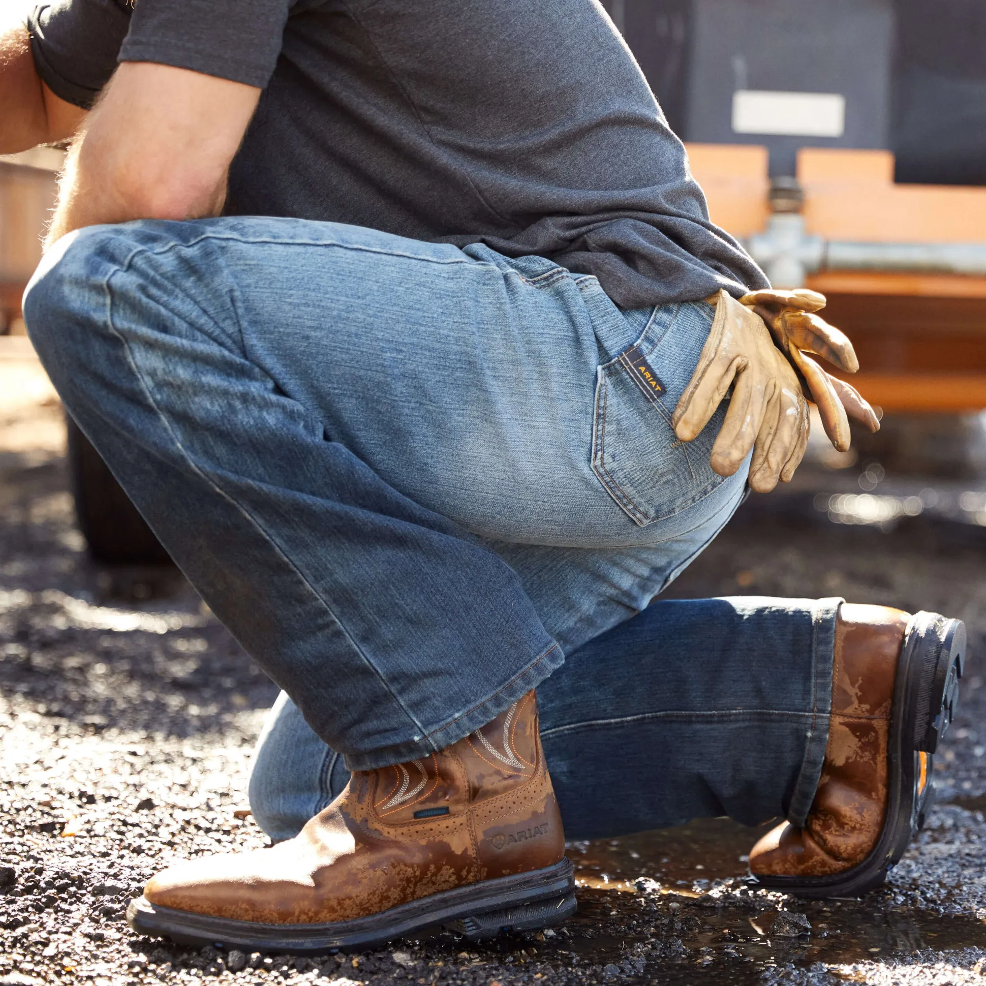 Sierra Shock Shield Waterproof Work Boot