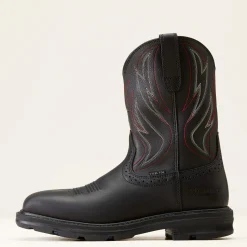 Sierra Shock Shield Wide Square Toe Steel Toe Work Boot