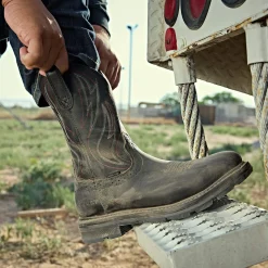 Sierra Shock Shield Wide Square Toe Steel Toe Work Boot