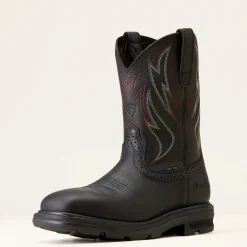 Sierra Shock Shield Wide Square Toe Steel Toe Work Boot