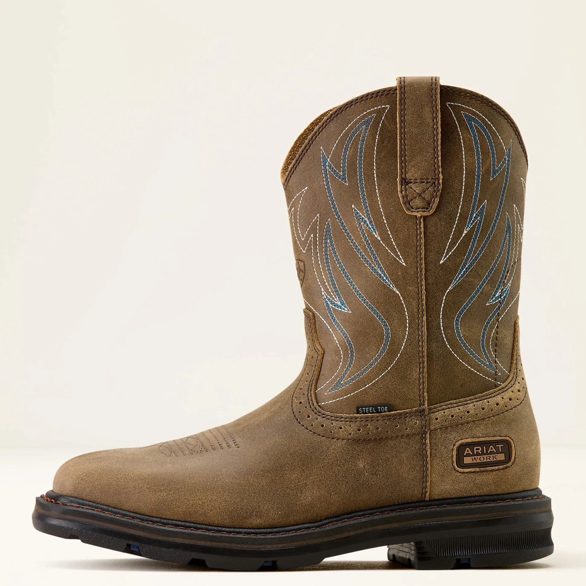 Sierra Shock Shield Wide Square Toe Steel Toe Work Boot