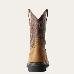 Sierra Wide Square Toe Steel Toe Work Boot