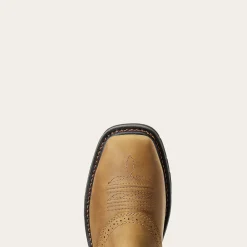 Sierra Wide Square Toe Steel Toe Work Boot