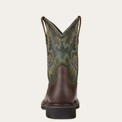 Sierra Wide Square Toe Steel Toe Work Boot