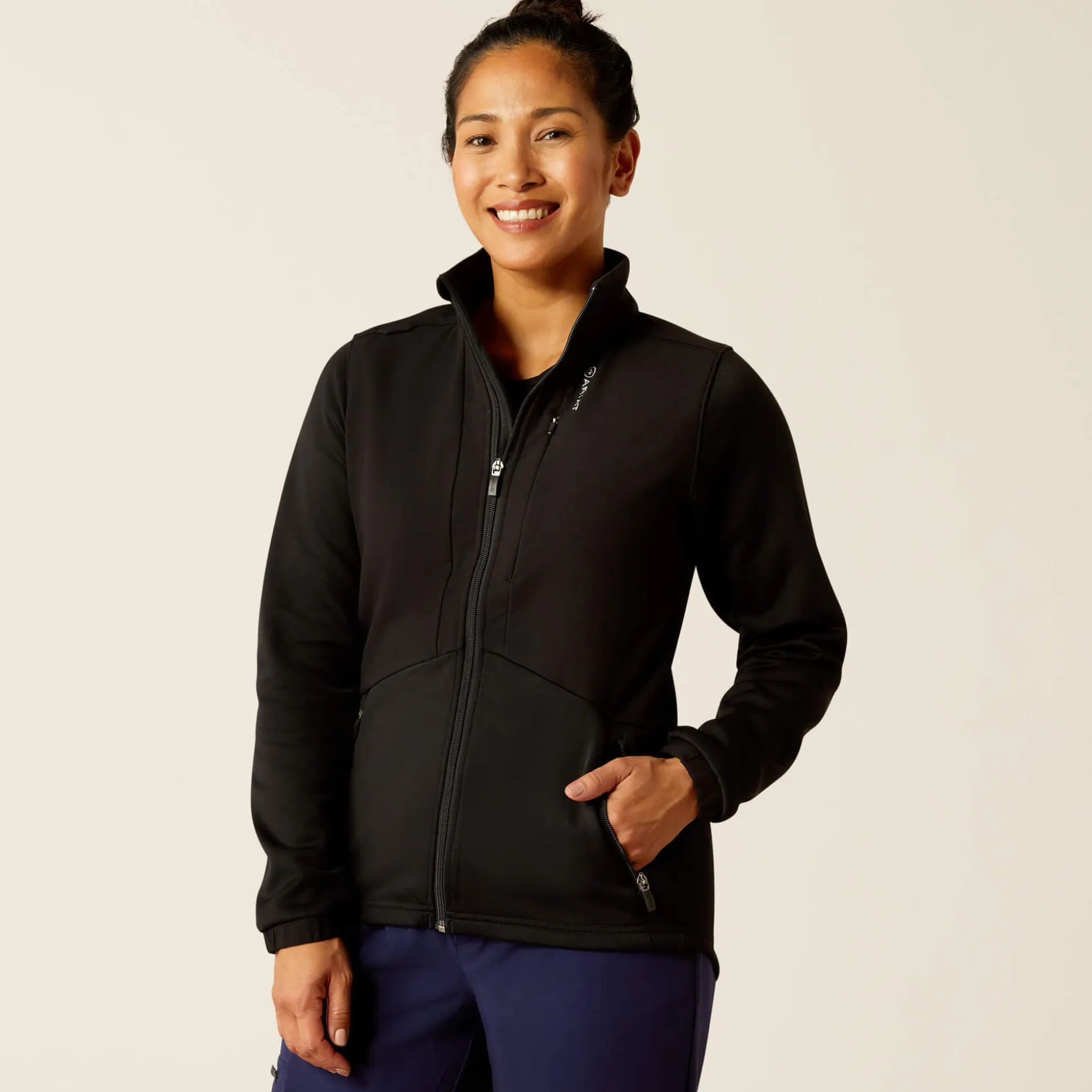 Sina Fleece Scrub Jacket