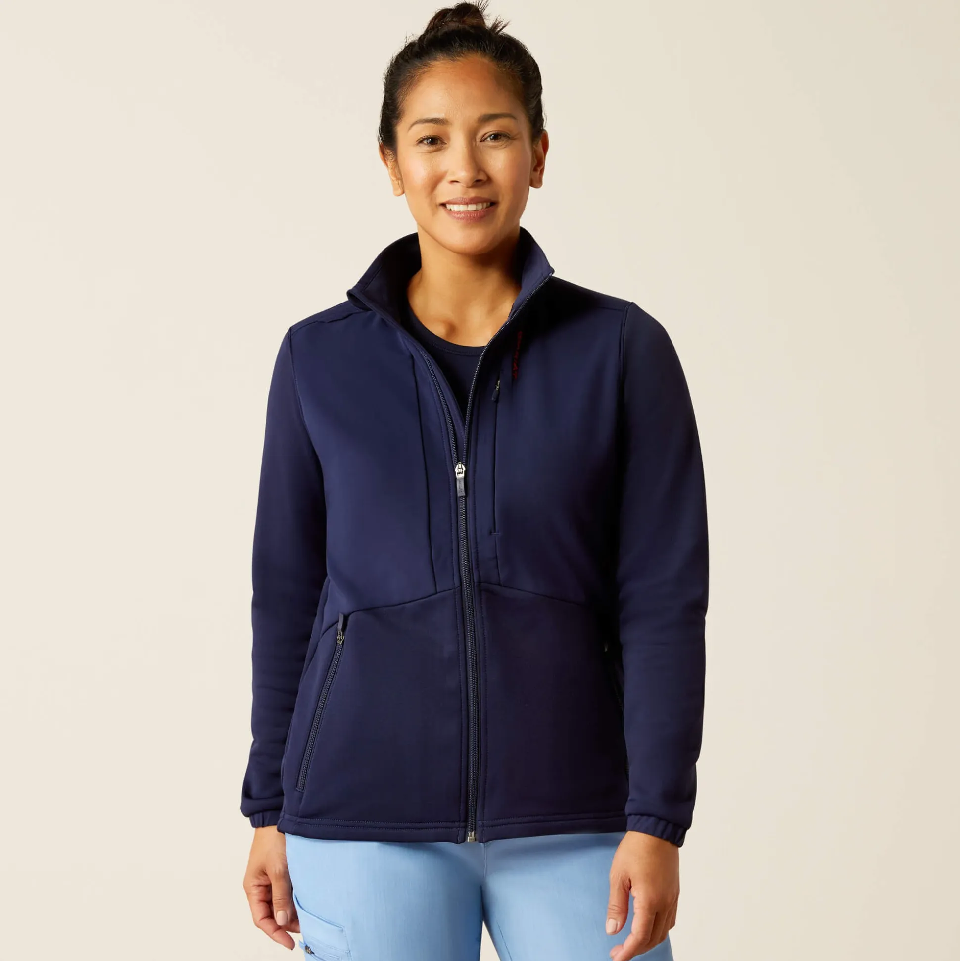 Sina Fleece Scrub Jacket