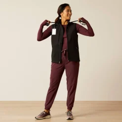 Sina Fleece Scrub Vest