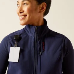 Sina Fleece Scrub Vest