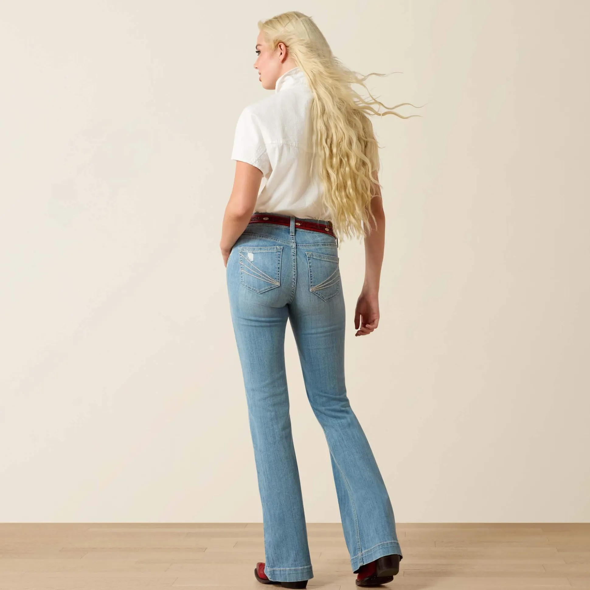 Slim Trouser Aisha Wide Leg Jean