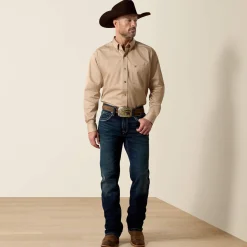 Solid Twill Classic Fit Shirt