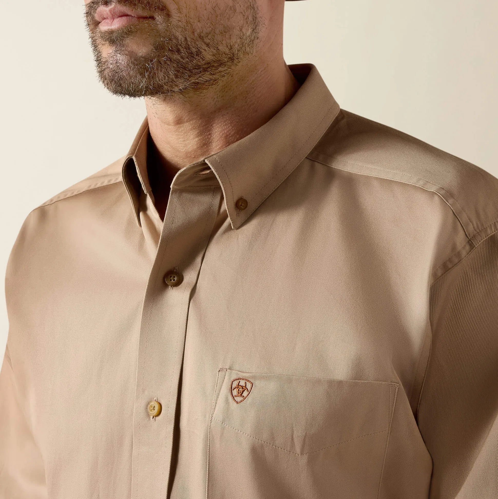Solid Twill Classic Fit Shirt
