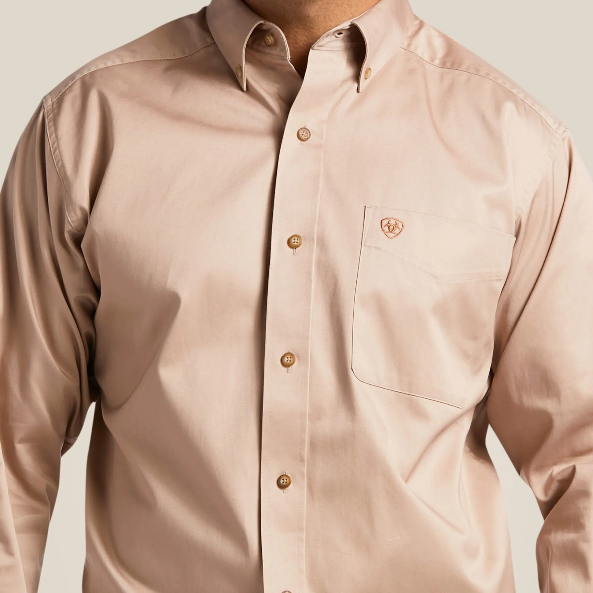 Solid Twill Classic Fit Shirt