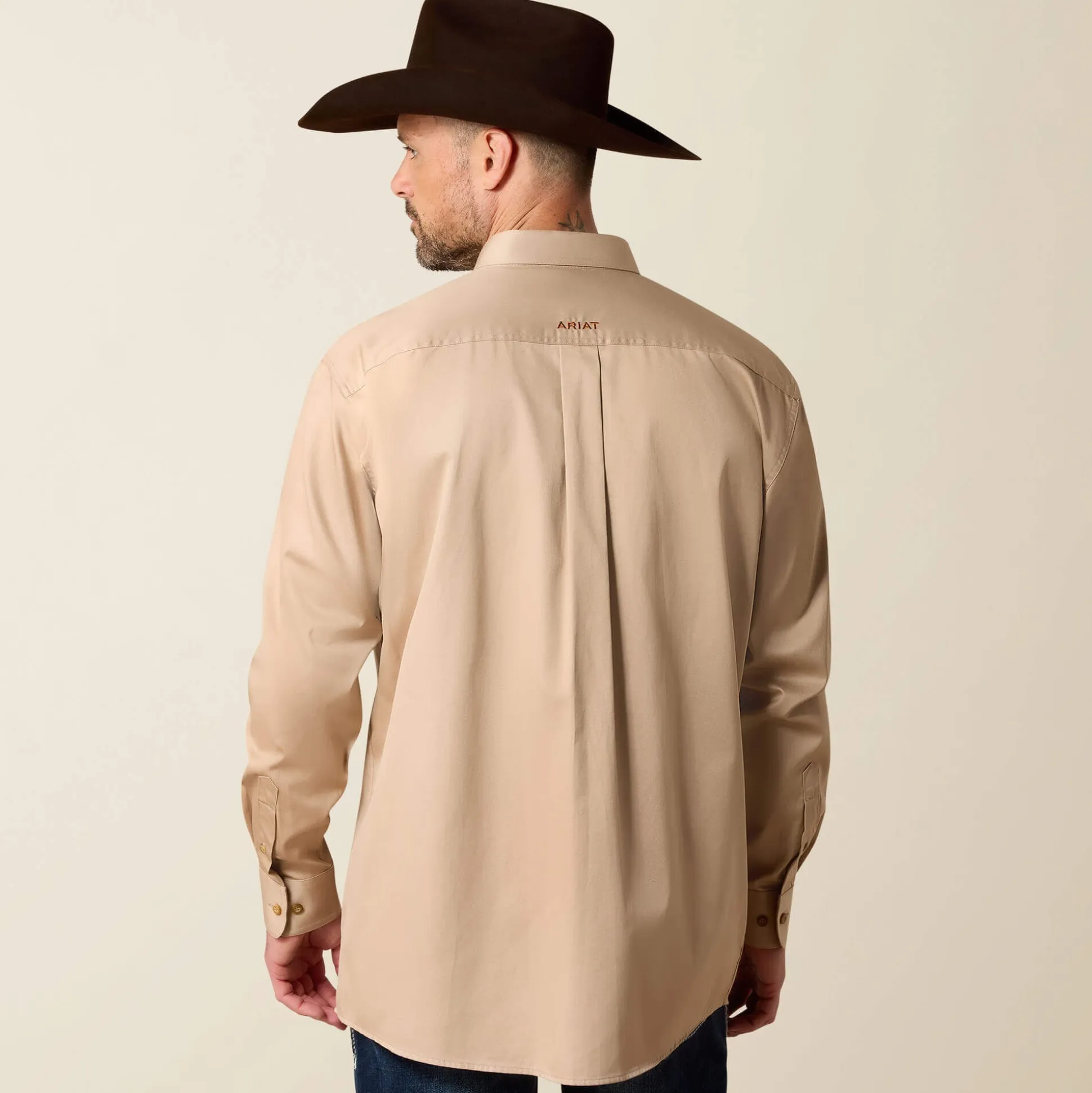 Solid Twill Classic Fit Shirt