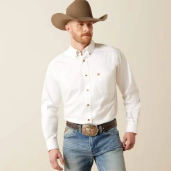 Solid Twill Classic Fit Shirt