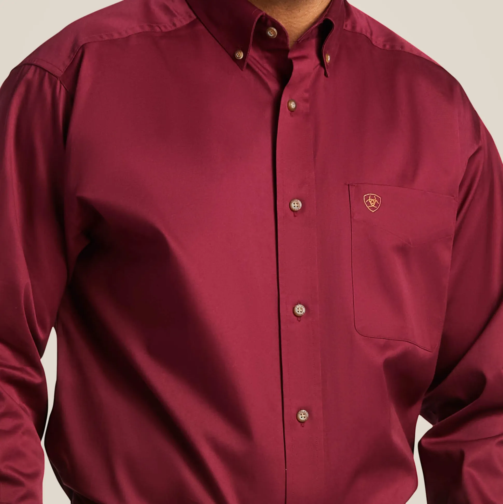 Solid Twill Classic Fit Shirt