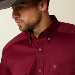 Solid Twill Classic Fit Shirt