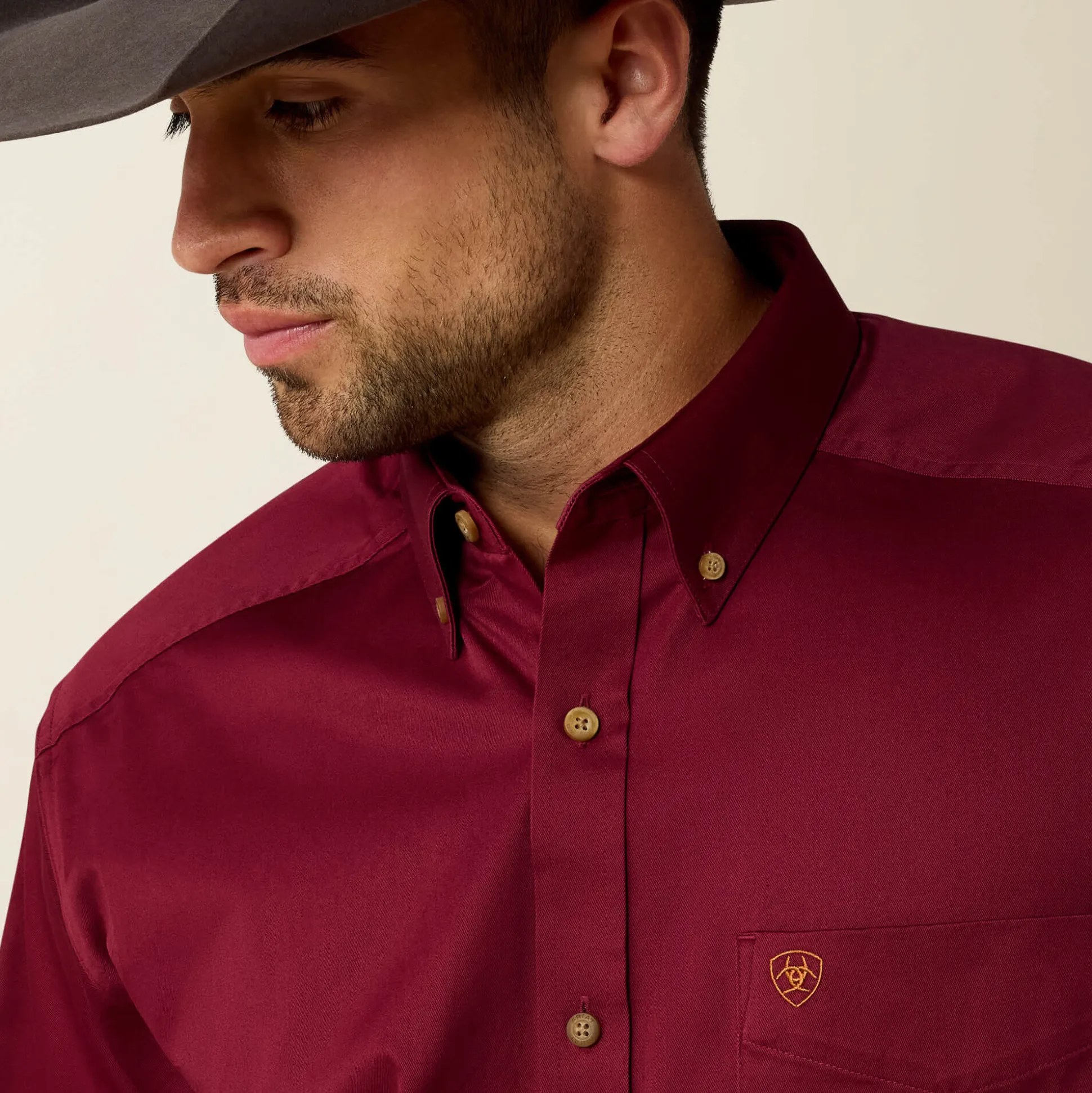 Solid Twill Classic Fit Shirt