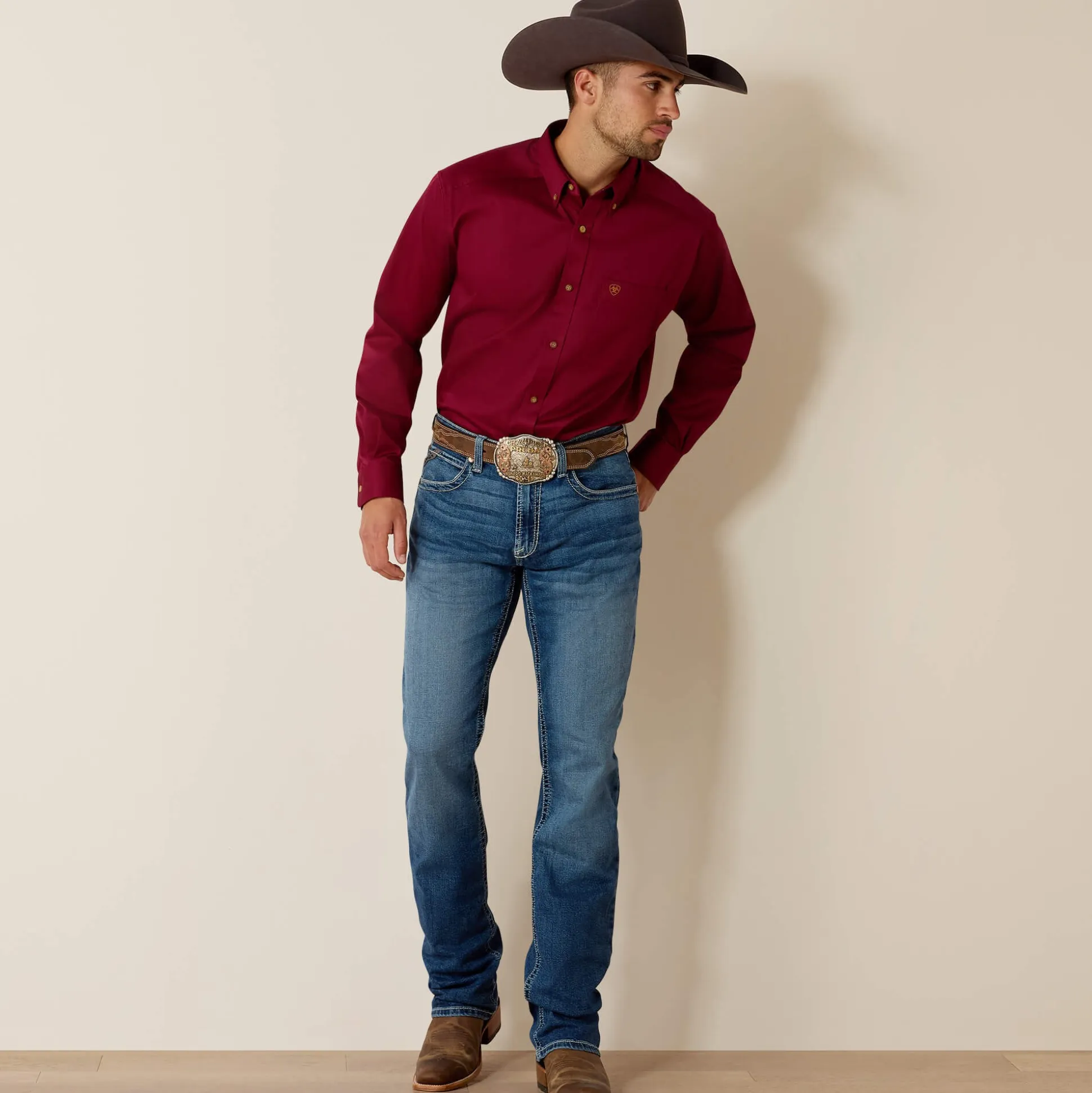 Solid Twill Classic Fit Shirt