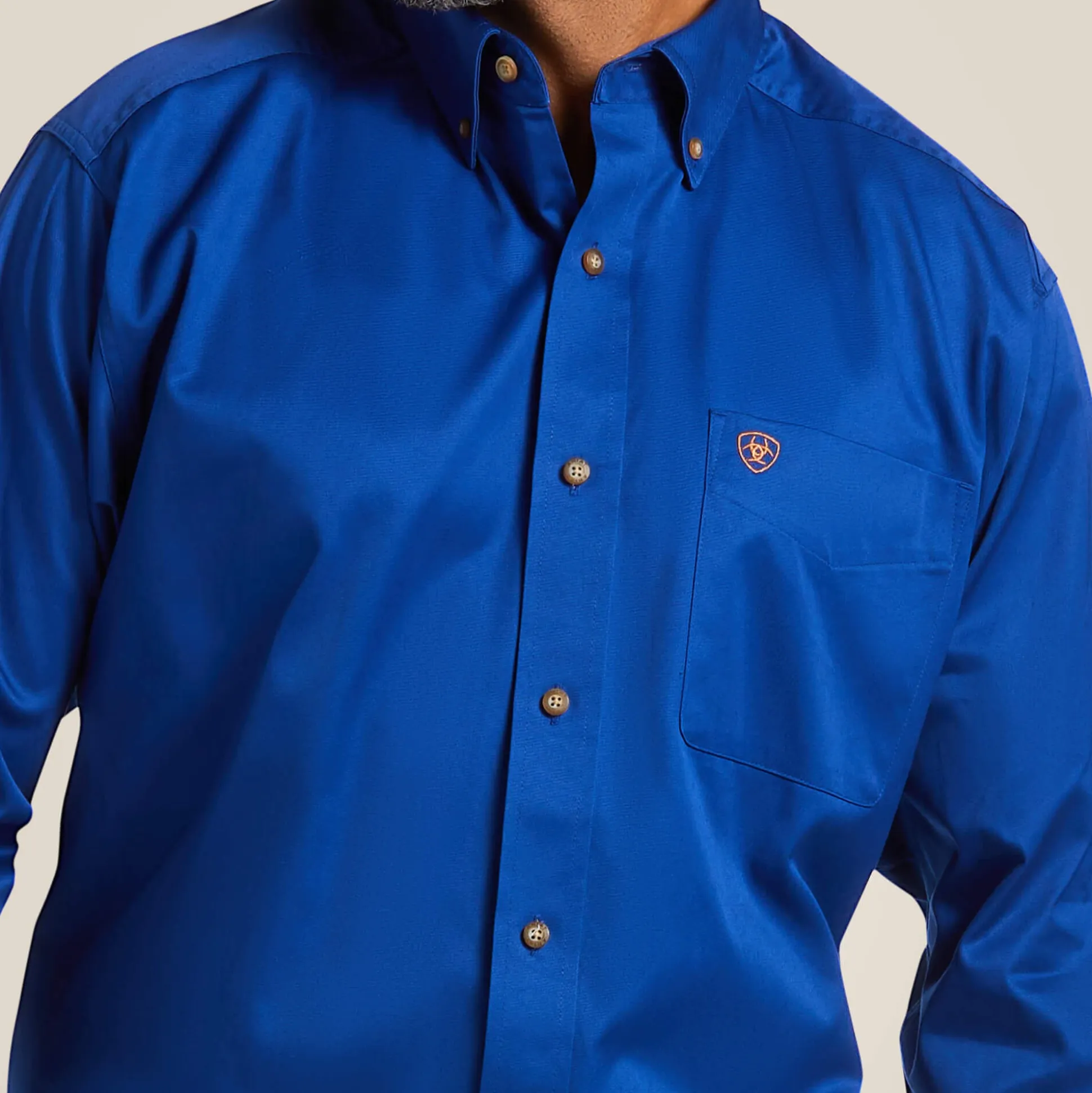 Solid Twill Classic Fit Shirt