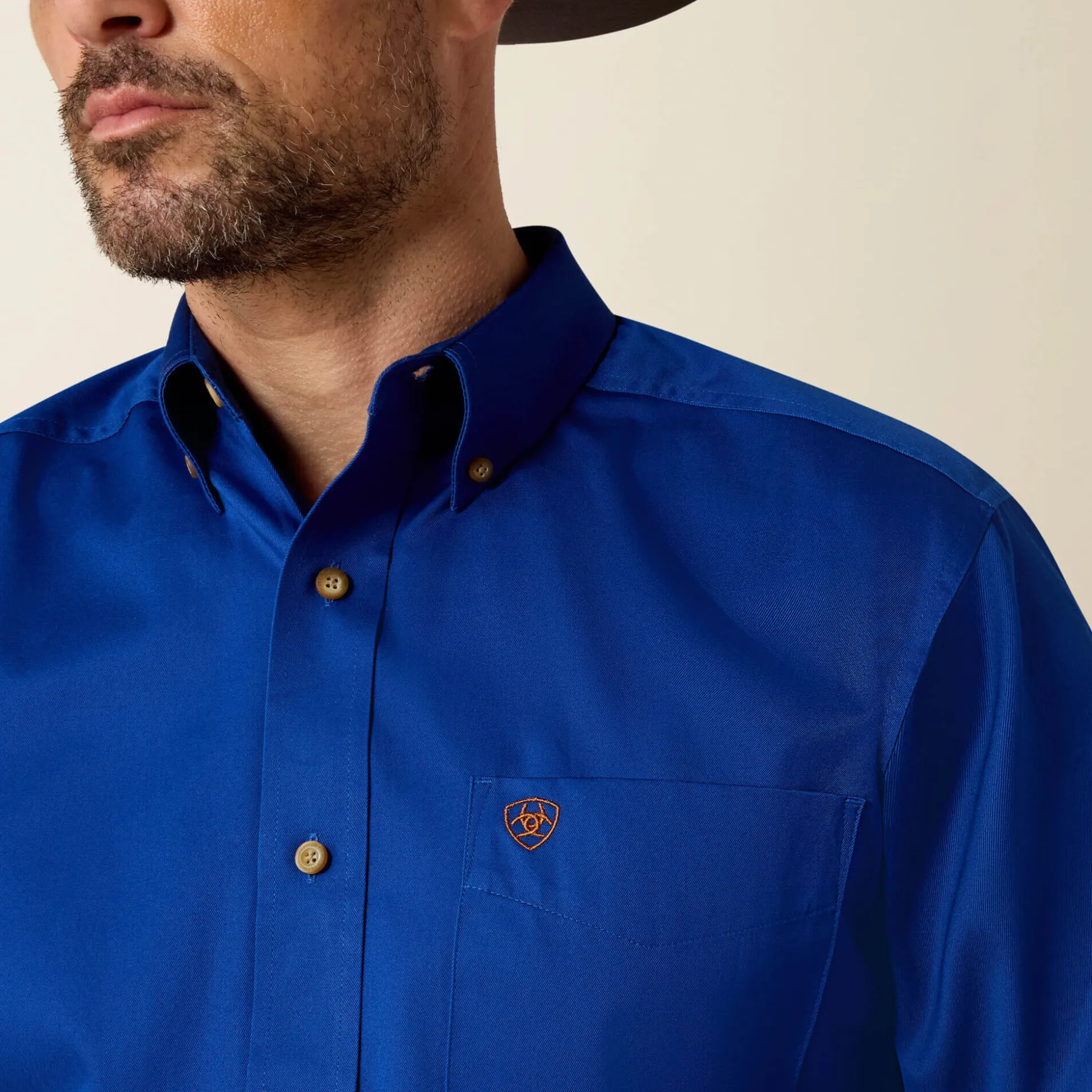 Solid Twill Classic Fit Shirt