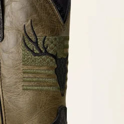 Sport Antlers Cowboy Boot