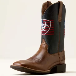 Sport Freedom Wide Square Toe Cowboy Boot