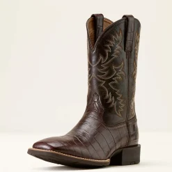 Sport Latigo Wide Square Toe Cowboy Boot