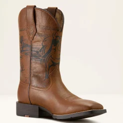Sport PBR Wide Square Toe Cowboy Boot