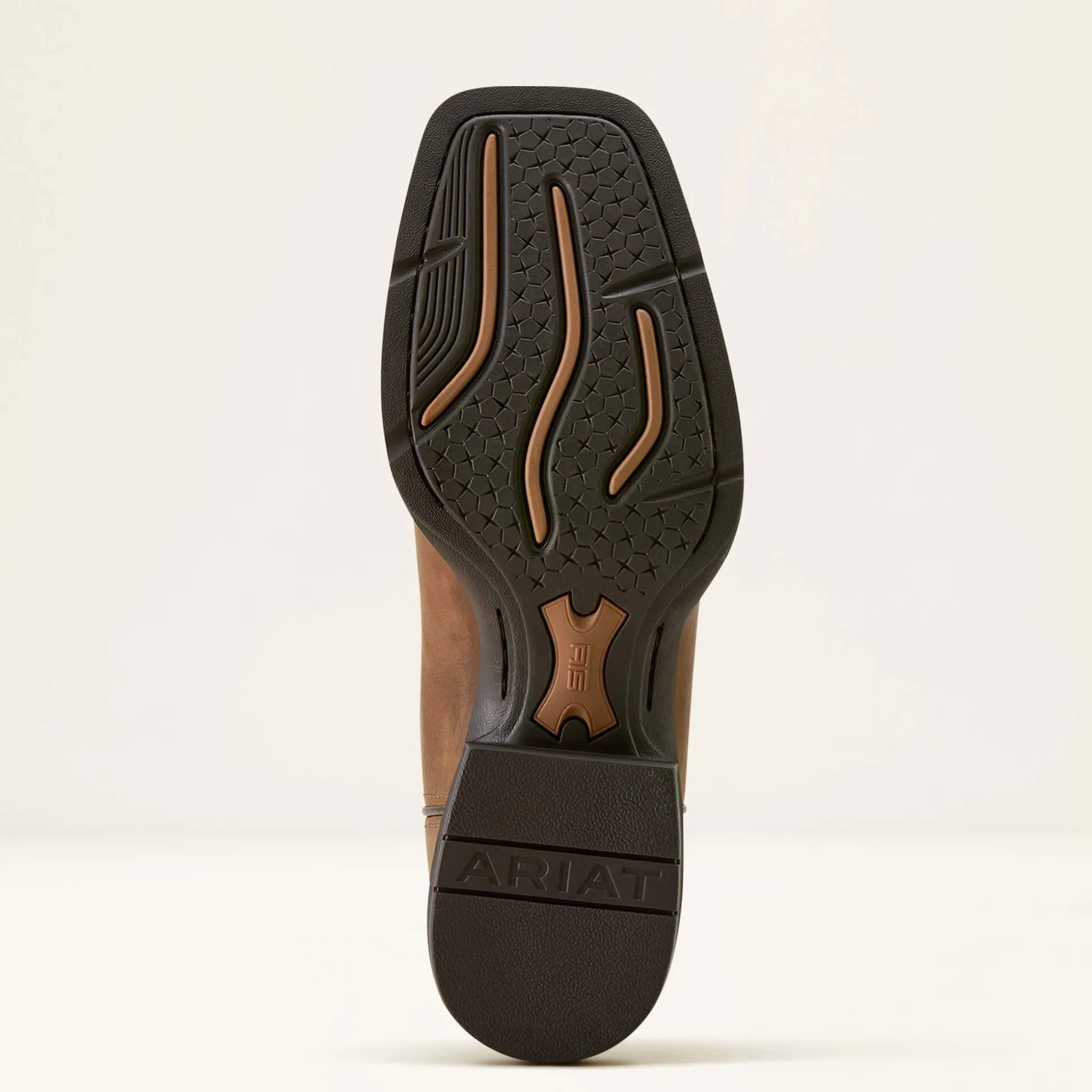 Sport Steer Skull Wide Square Toe Cowboy Boot