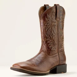 Sport Western Wide Square Toe Cowboy Boot