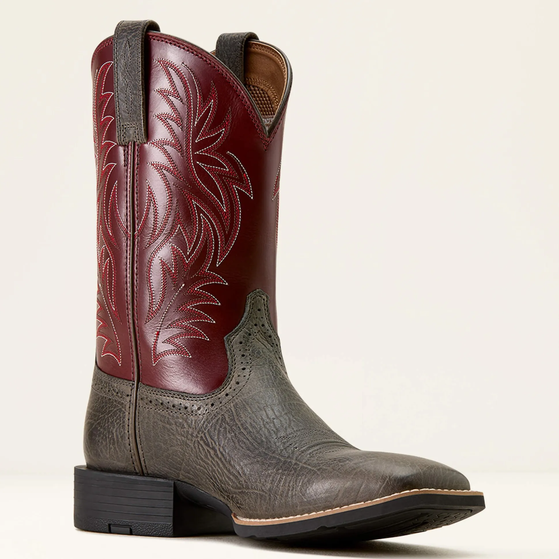 Sport Western Wide Square Toe Cowboy Boot