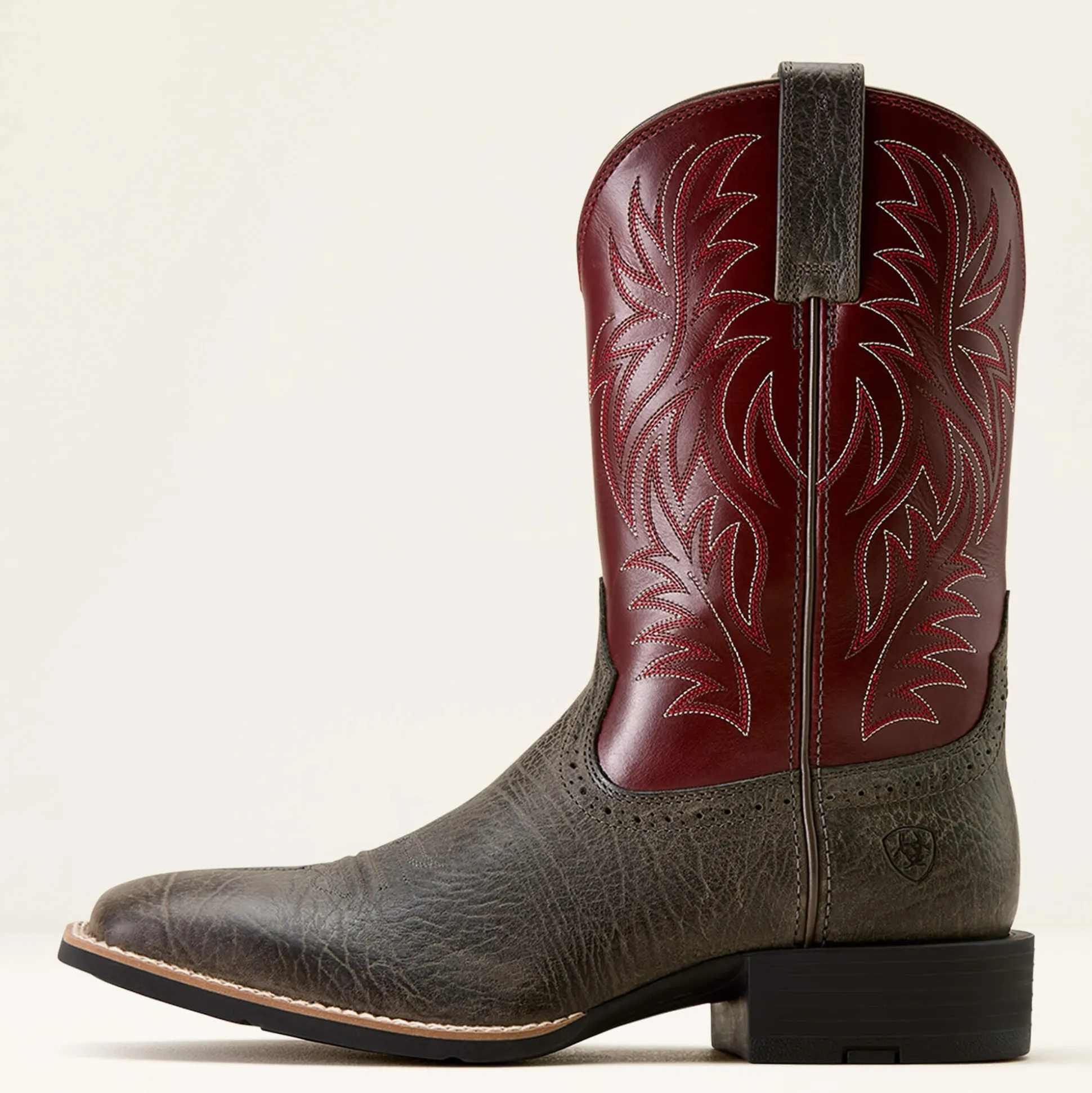 Sport Western Wide Square Toe Cowboy Boot