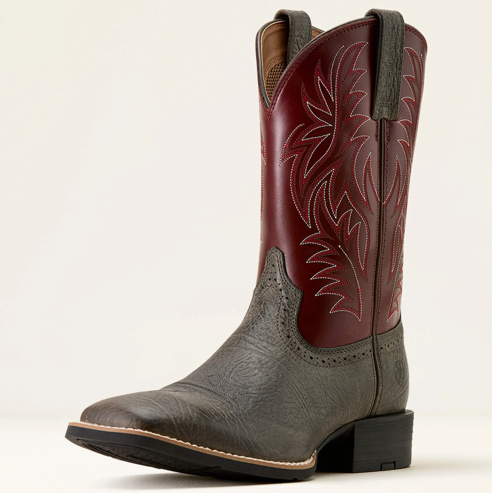 Sport Western Wide Square Toe Cowboy Boot