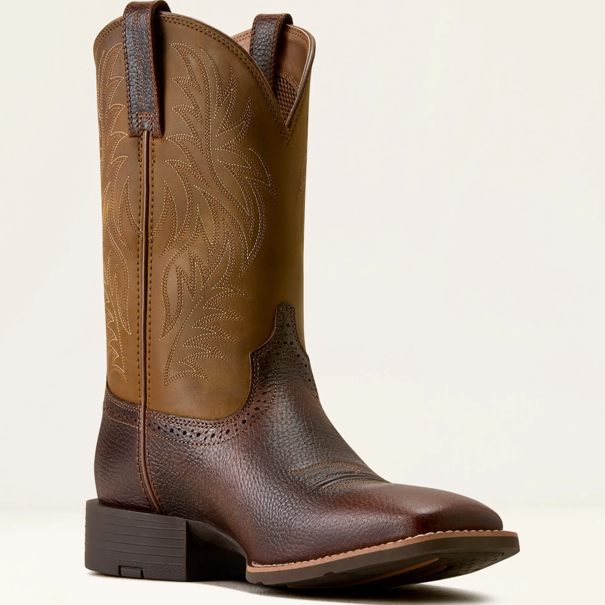 Sport Western Wide Square Toe Cowboy Boot