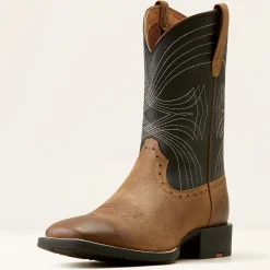 Sport Wide Square Toe Cowboy Boot