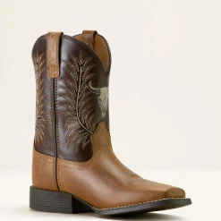 Stampede Wide Square Toe Western Boot