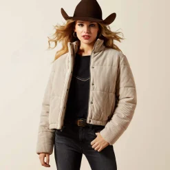 Swirls Puffer Jacket